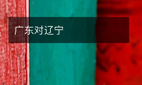 廣東對(duì)遼寧