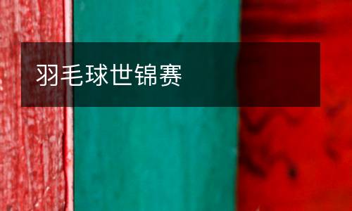 羽毛球世錦賽