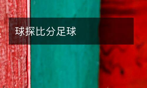 球探比分足球