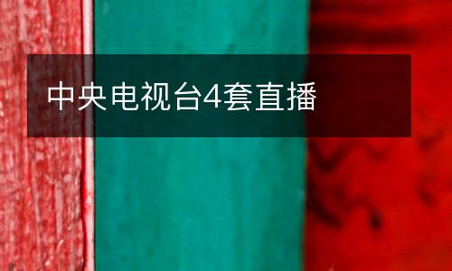 中央電視臺4套直播