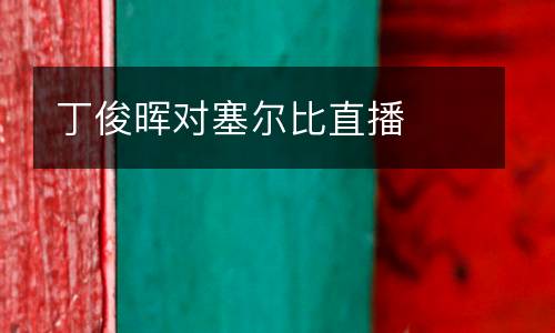 丁俊暉對(duì)塞爾比直播
